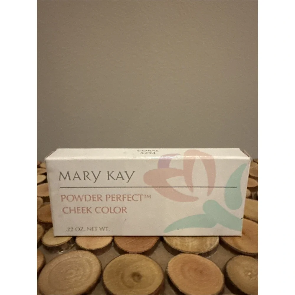 NEW MARY KAY Powder Perfect Cheek Color .22oz - Coral 5294‎ - NOS Blush